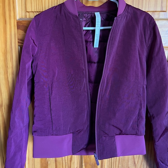 lululemon athletica Jackets & Blazers - Lululemon non stop reversible bomber jacket size 6